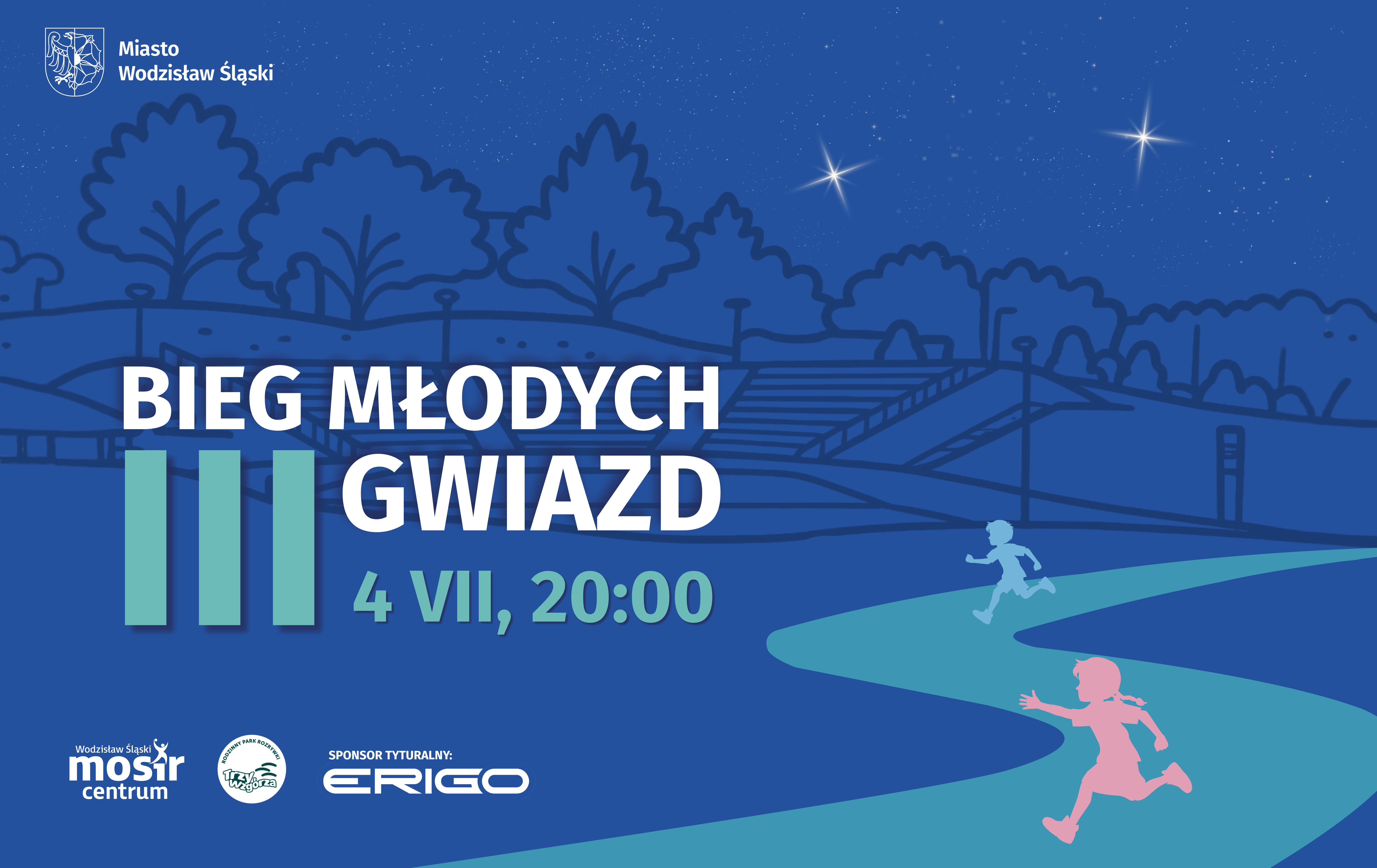 Plakat - III Bieg Młodych Gwiazd