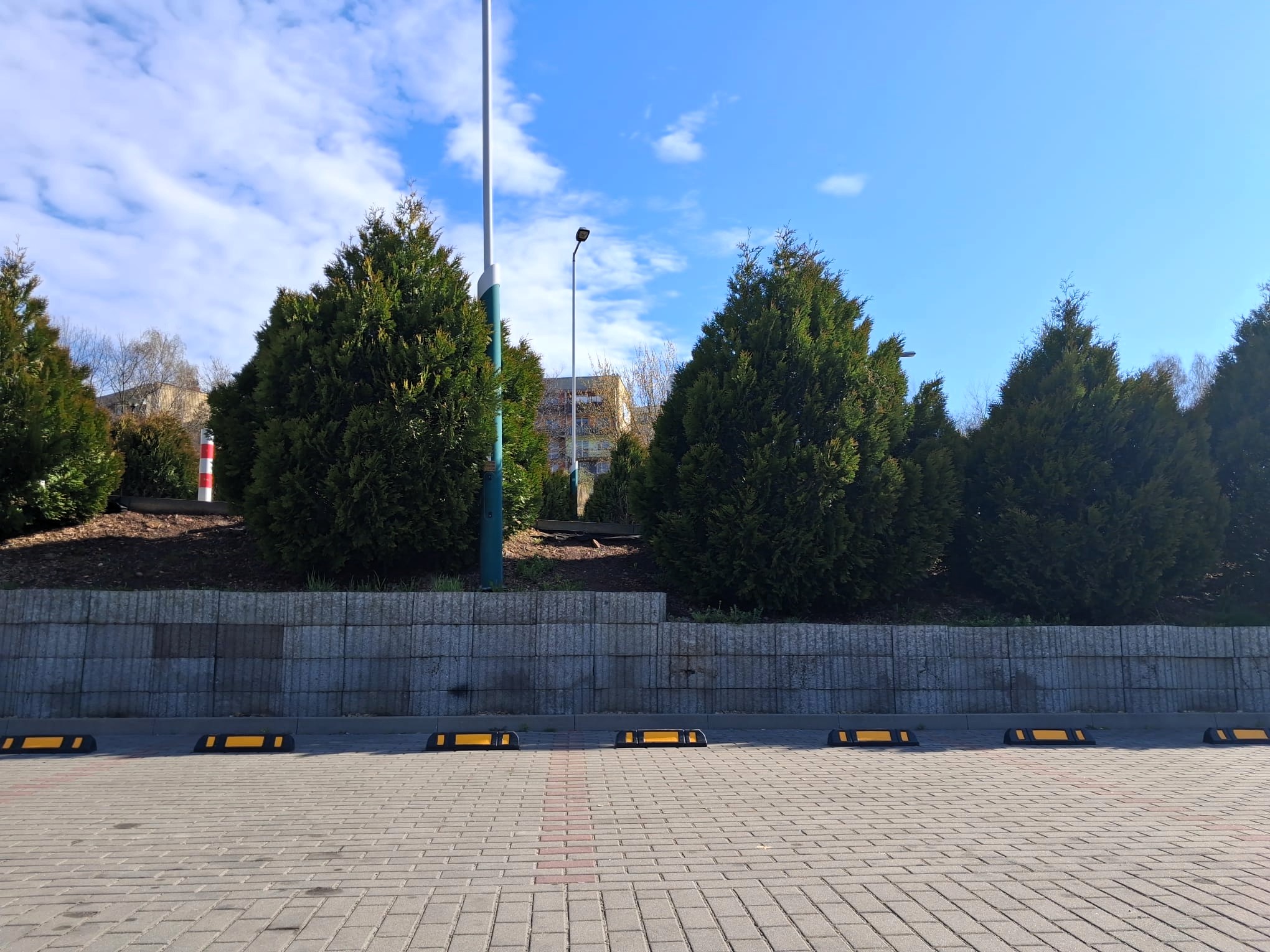 Ograniczniki na&nbsp;parkingu