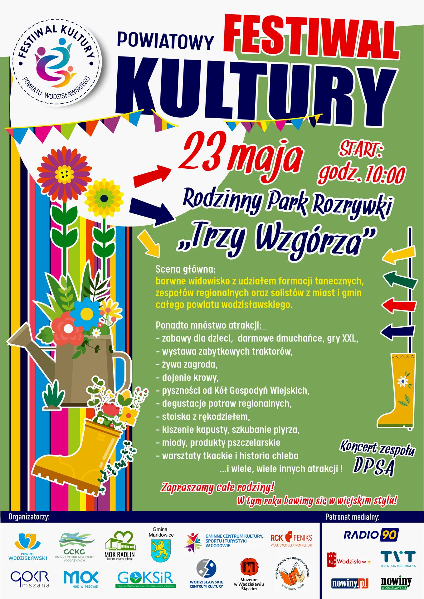 Grafika - Festiwal Kultury Powiatu Wodzsławskiego