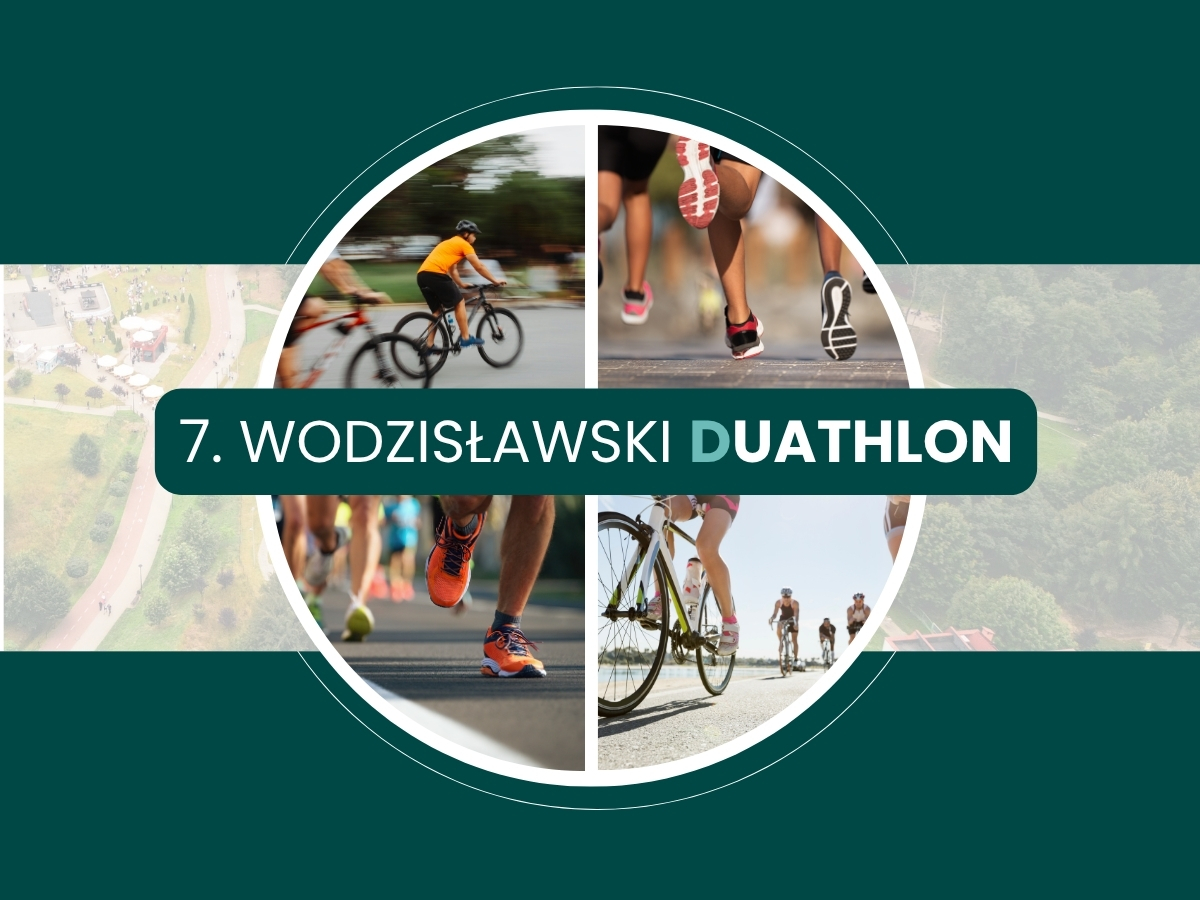 Grafika promująca 7. Wodzisławski Duathlon