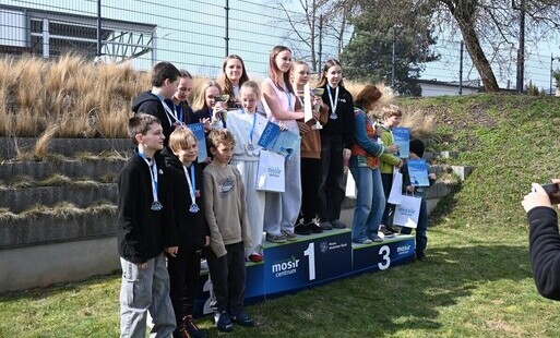 Młodzież na podium