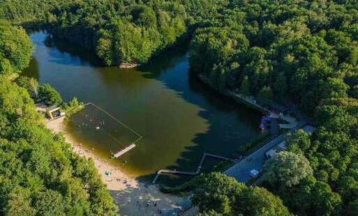 Ośrodek Rekreacyjny "Balaton" z lotu ptaka